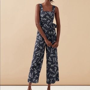 Fun Wide-legged pineapple jumpsuit (worn once)